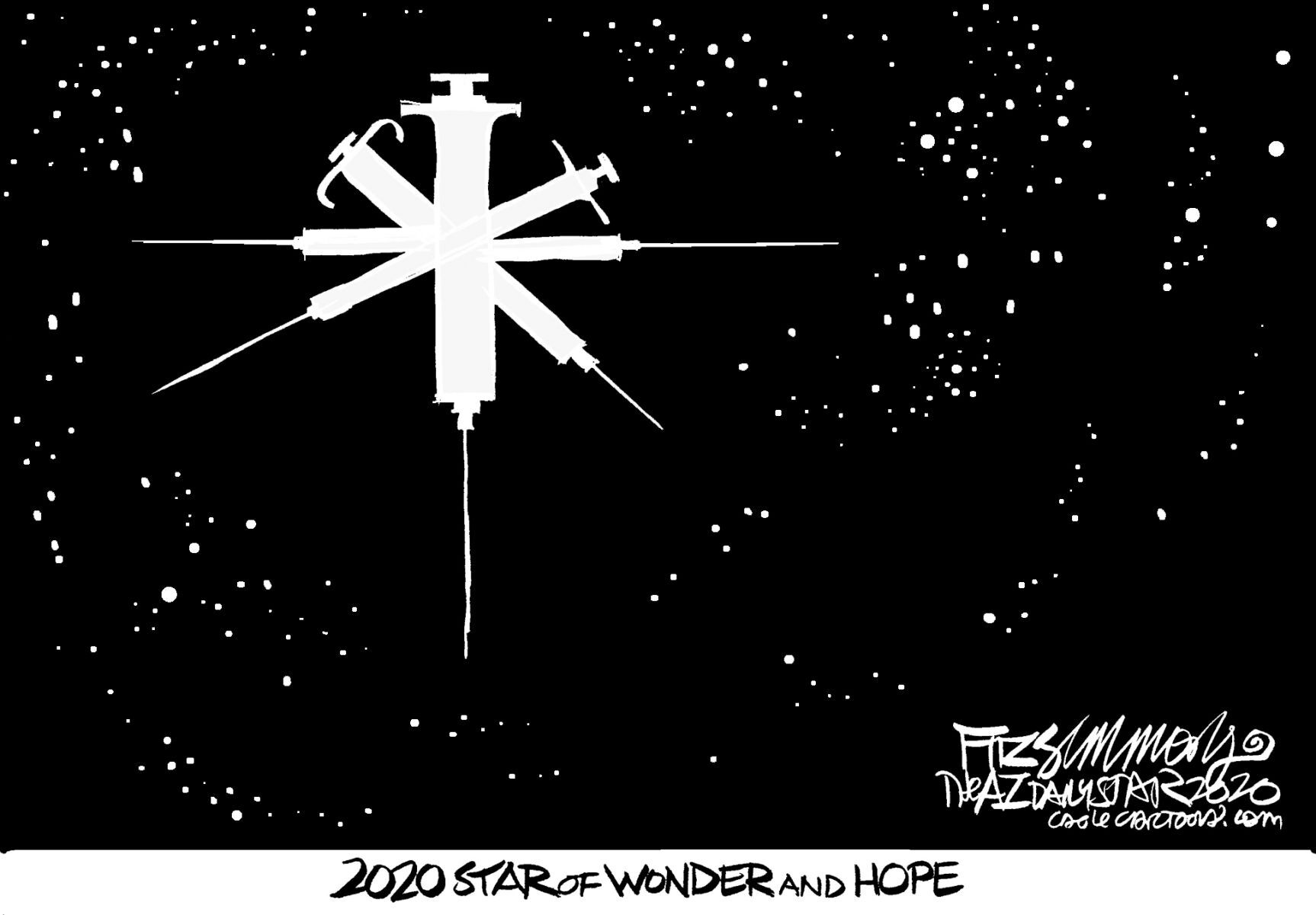 Daily Fitz Cartoon: Star of Wonder
